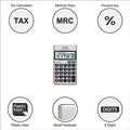 Casio Calculator LC-403TV Electronic Calculator Casio