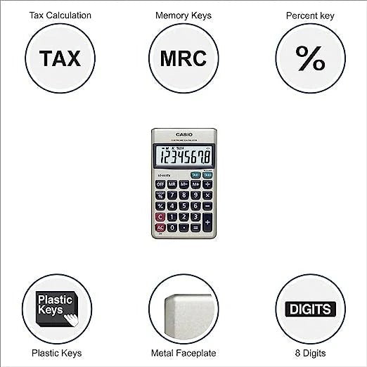Casio Calculator LC-403TV Electronic Calculator Casio