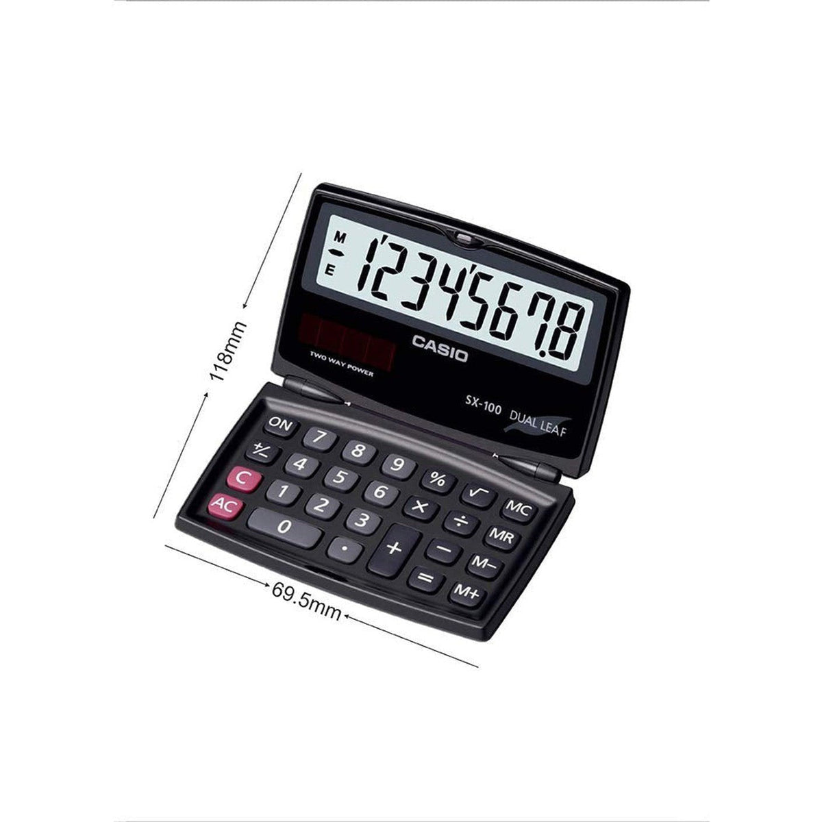 Casio Dual Leaf Electronic Calculator Sx-220 Casio