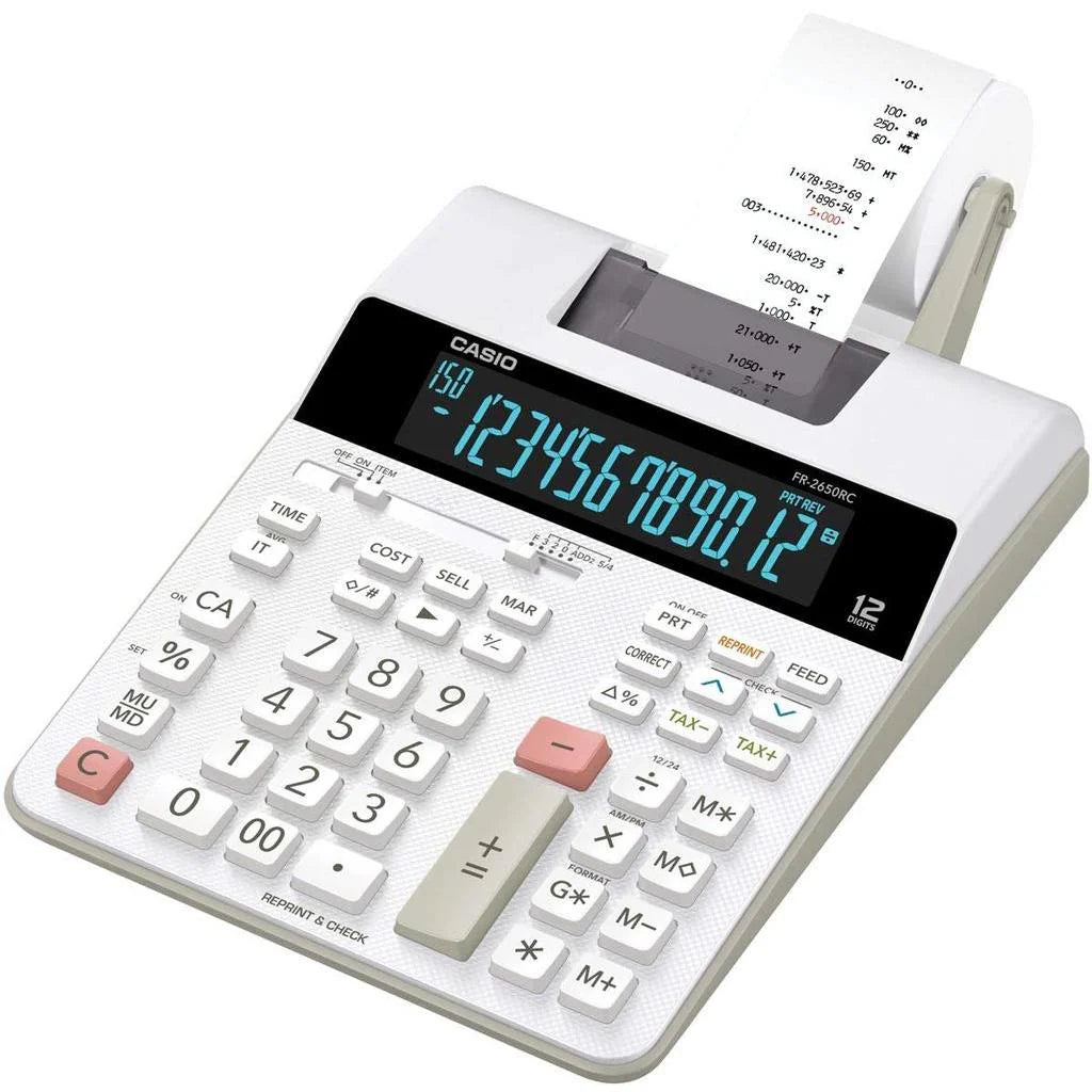 Casio FR-2650RC Printing Calculator Casio