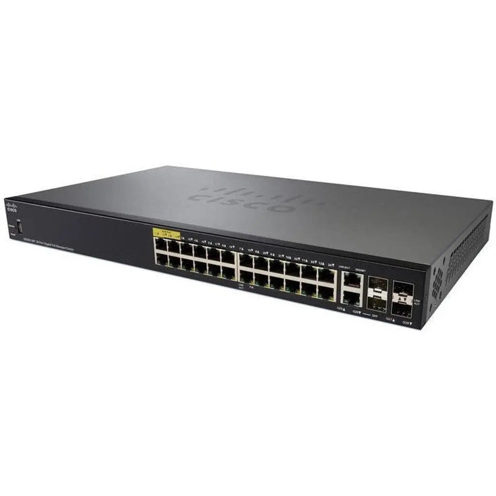 Cisco Small Business 28 Ports / 2X Sfp / Managed / Gigabit / Poe+ / Desktop / Rack 1U Cisco