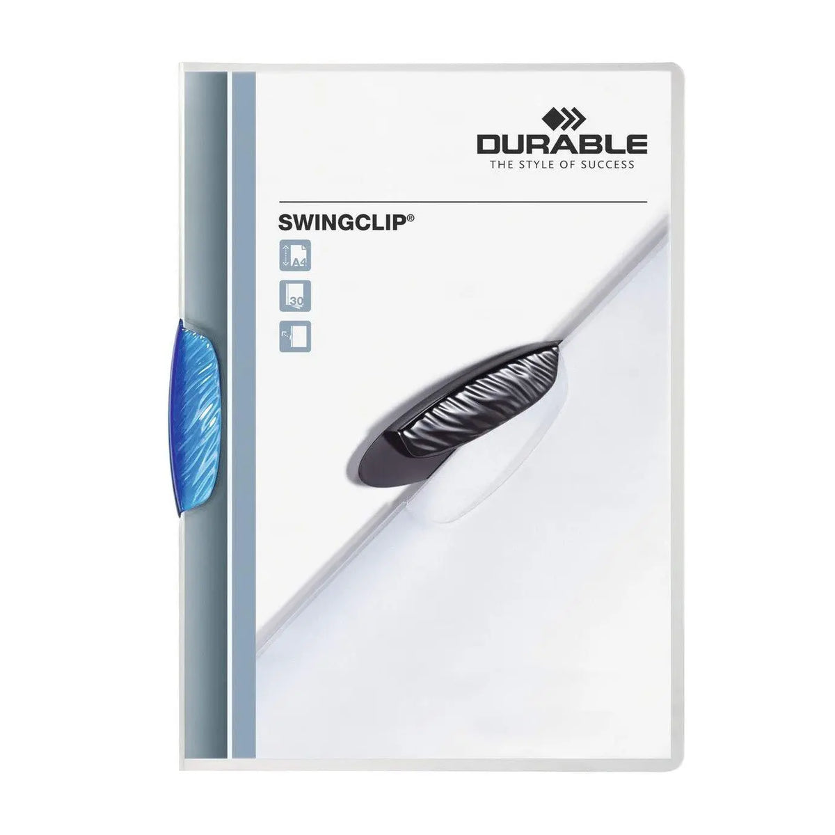 Clip folder SWINGCLIP 30 A4 transparent Per Piece ColorWaves