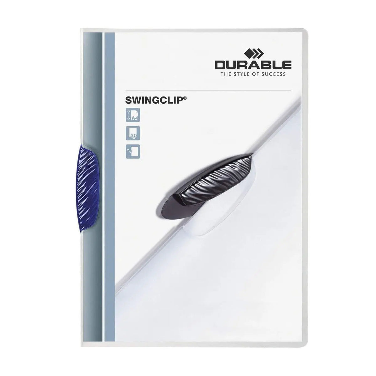 Clip folder SWINGCLIP 30 A4 transparent Per Piece ColorWaves