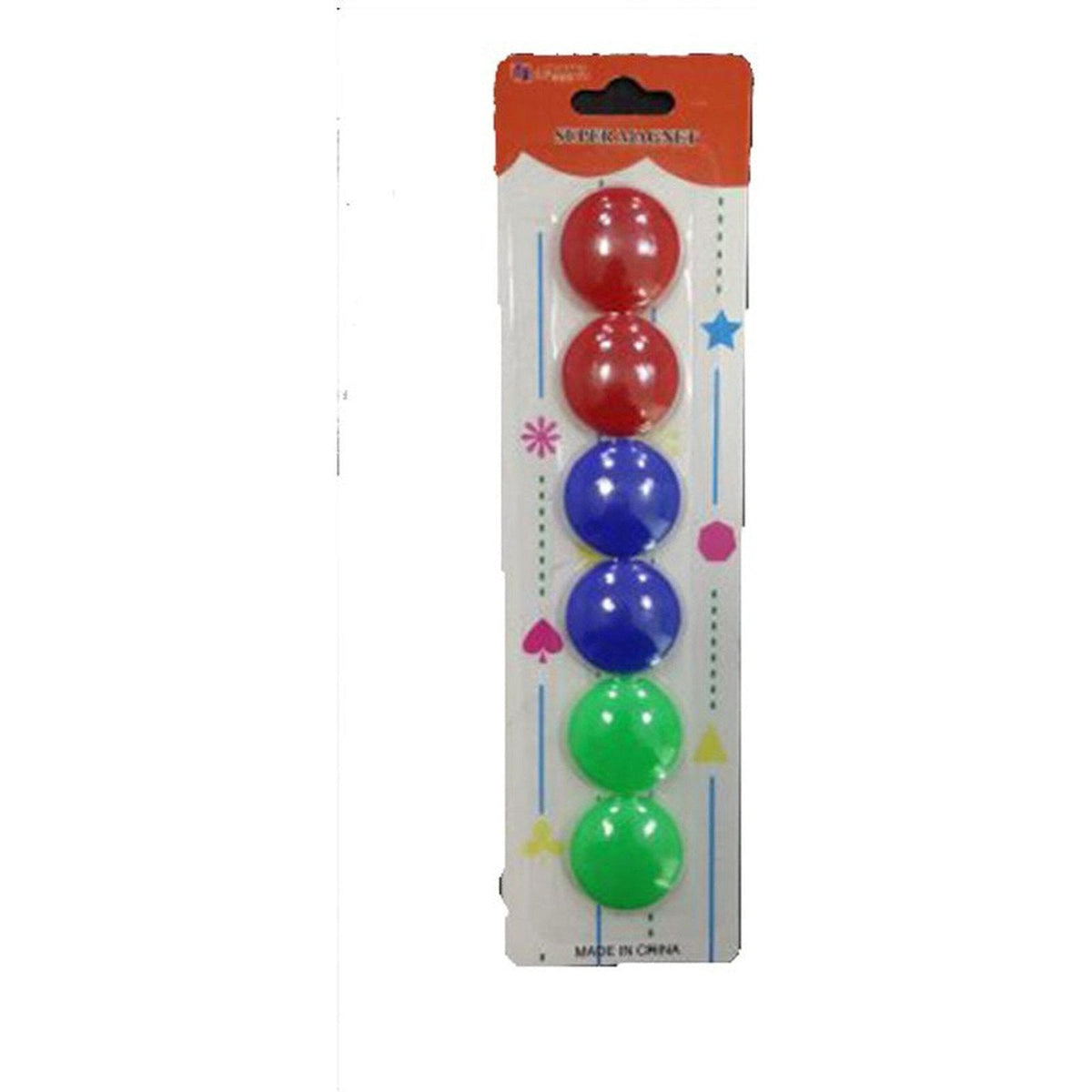 Color Magnets 30Mm 6 Pcs ColorWaves