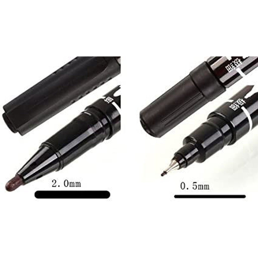 Comix 2 In 1 Marker Black Mk804 ColorWaves