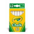 Crayola 12 Anti Dust Chalk - White ColorWaves