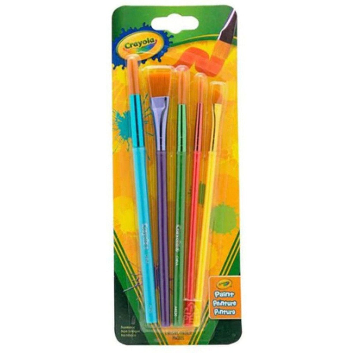 Crayola Brush Set Of 5 ColorWaves