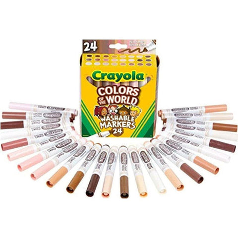 Crayola Colors Of The World Washable Colors 24 ColorWaves