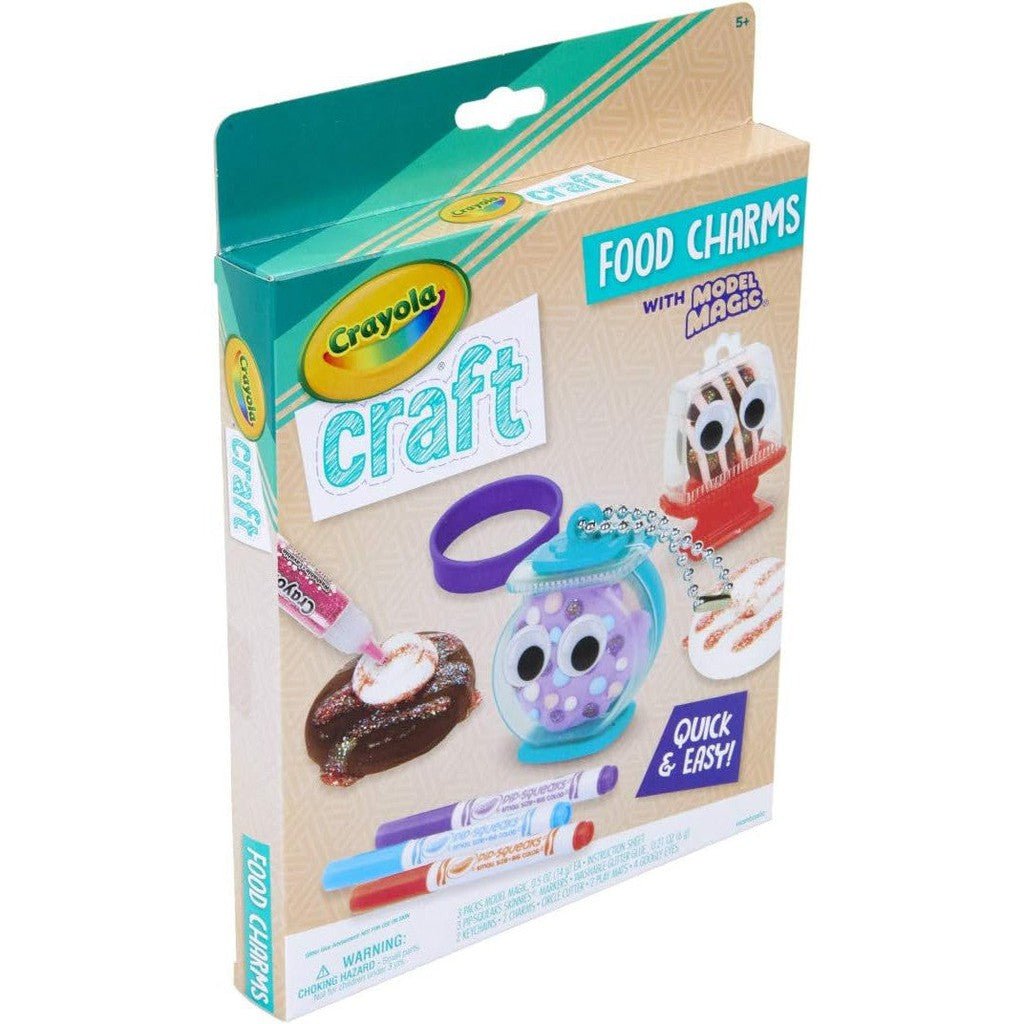 Crayola Craft Food Charms With Model Magic Crafts ColorWaves