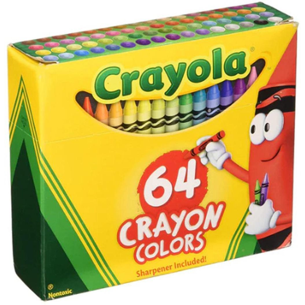 Crayola Crayons 64 Colors ColorWaves