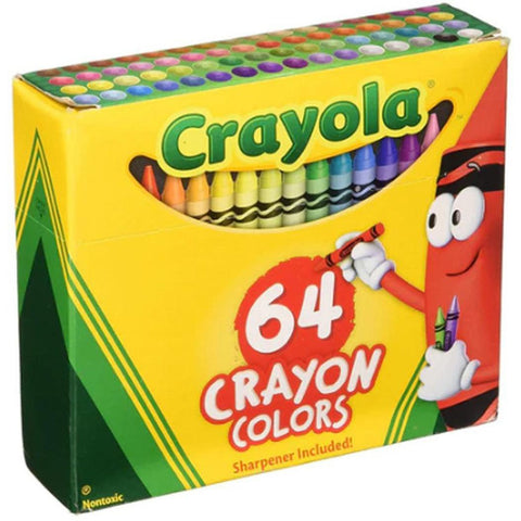 Crayola Crayons 64 Colors ColorWaves