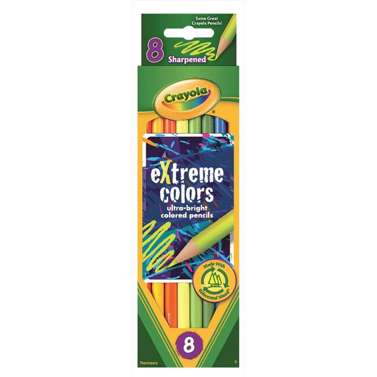 Crayola Extreme Colors 8 Pack ColorWaves