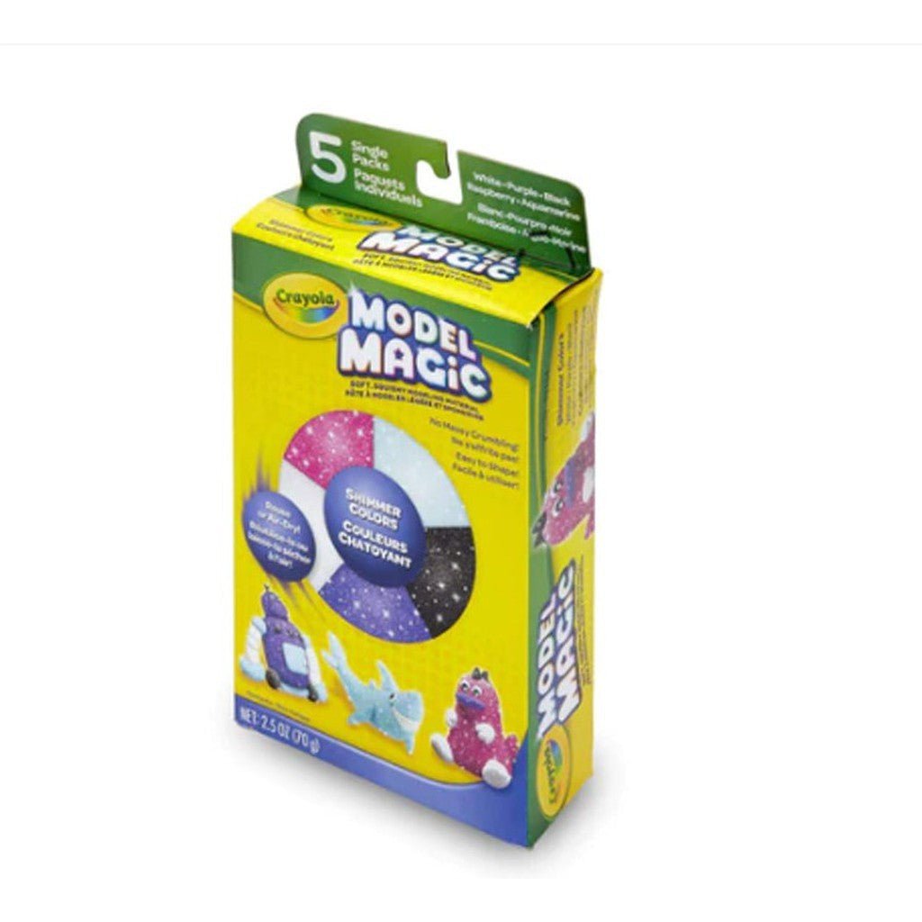 Crayola Model Magic Dough Shimmer Set Craft Pack ColorWaves