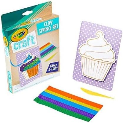 Crayola Modeling Clay String Art Cupcake ColorWaves