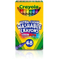 Crayola Ultra Clean Washable Crayons 48 Color ColorWaves