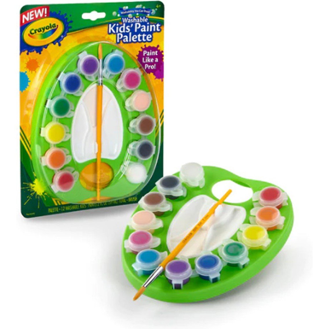 Crayola Washable Kids Paint Pallete ColorWaves