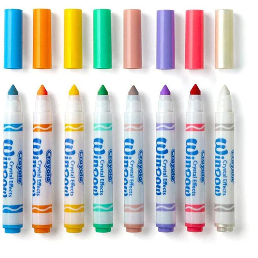 Crayola Window Markers 8 Colors ColorWaves