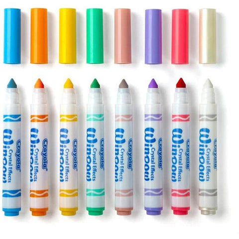 Crayola Window Markers 8 Colors ColorWaves