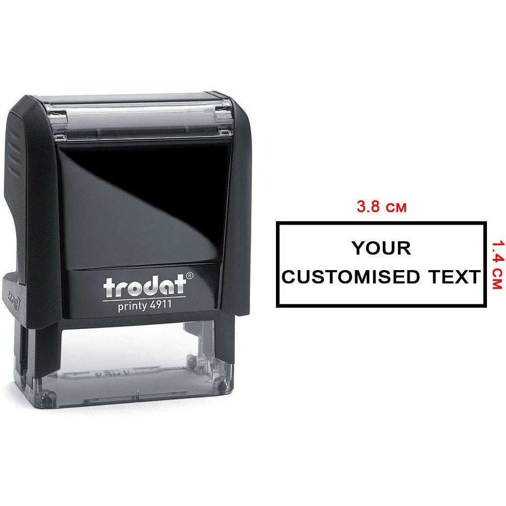 Customized Stamp (3.8 Cm X 1.4 Cm) ColorWaves