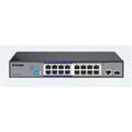D-Link Poe Switch 16 Port 10/100 Unmanaged Des-F1016P D-Link