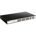 D-Link Poe Switch 24 Port Gigabit Smart Managed Poe Switch With 4 Gigabit Rj45/Sfp Combo Ports (Dgs-1210-28Mp) D-Link