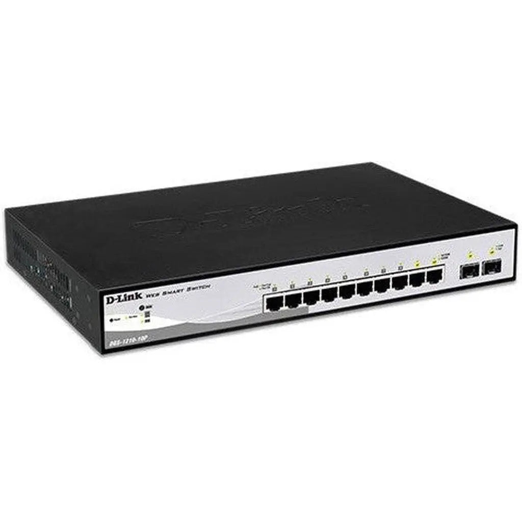 D-Link Poe Switch 8 Port Gigabit 2 Sfp Dgs-1210-10P D-Link