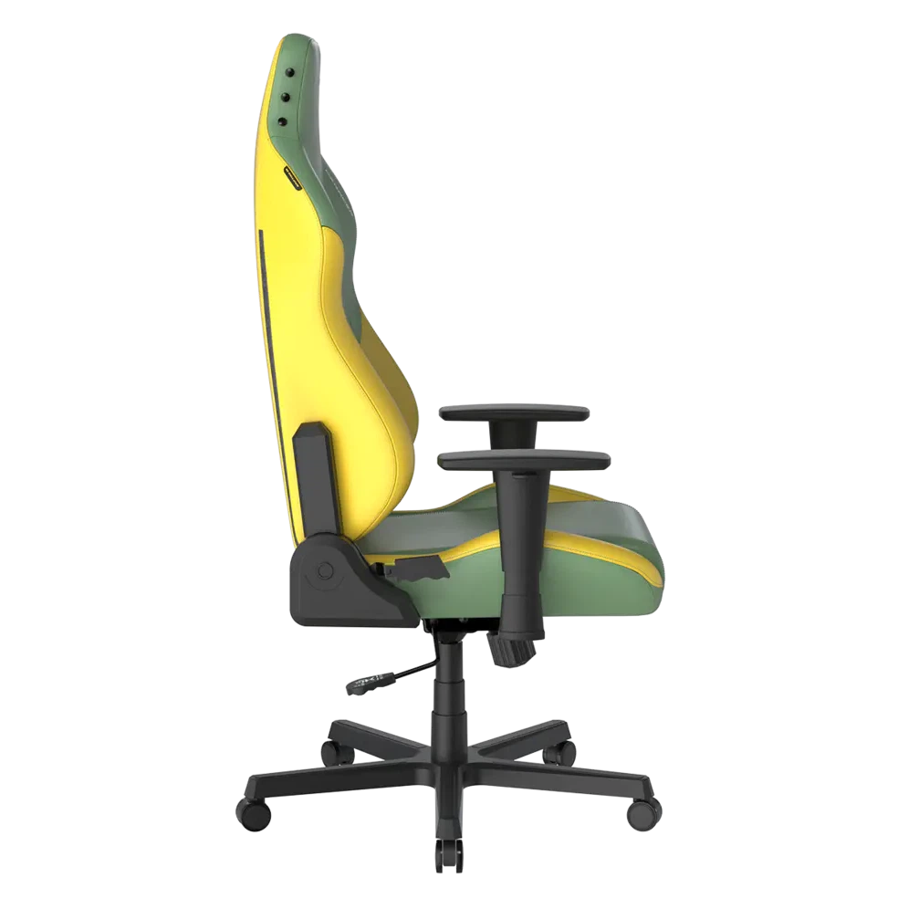 DXRacer Drifting Series XL Gaming Chair - Green/Yellow ColorWaves