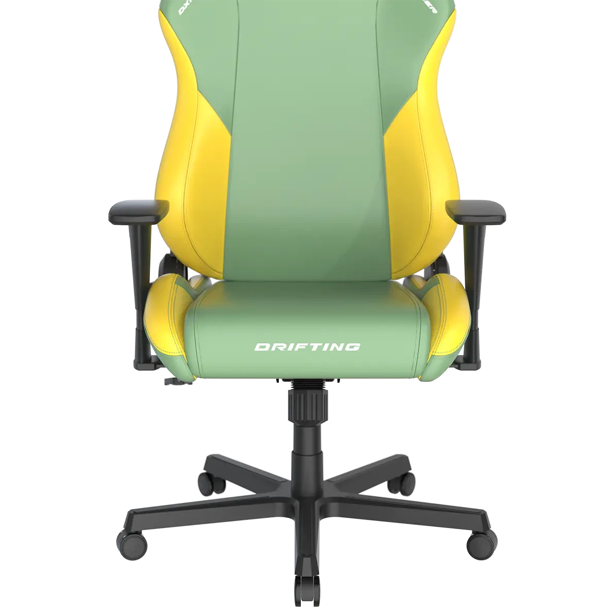 DXRacer Drifting Series XL Gaming Chair - Green/Yellow ColorWaves