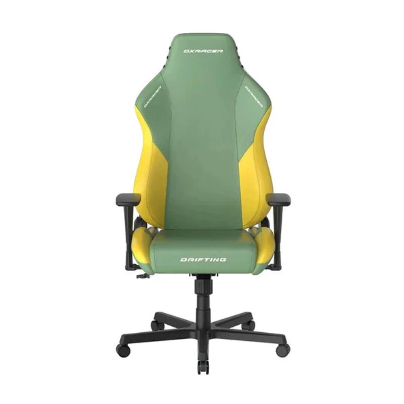 DXRacer Drifting Series XL Gaming Chair - Green/Yellow ColorWaves