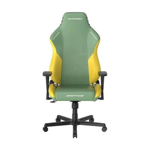 DXRacer Drifting Series XL Gaming Chair - Green/Yellow ColorWaves