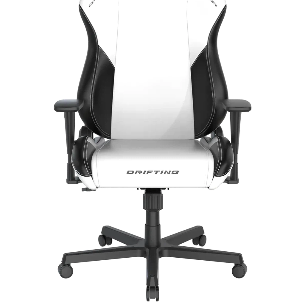 DXRacer Drifting Series XL Gaming Chair - White/Black ColorWaves