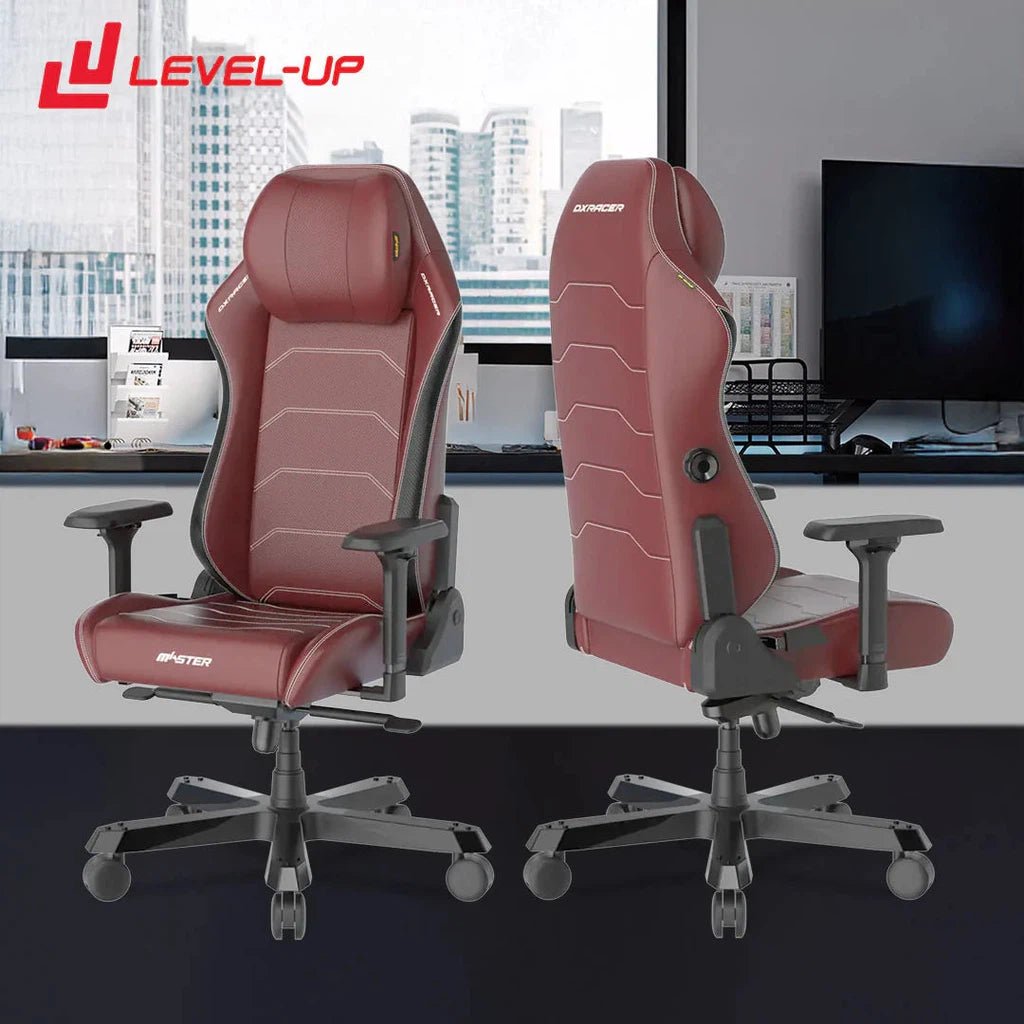 DXRacer Master XL Series Gaming Chair - Maroon/Black ColorWaves