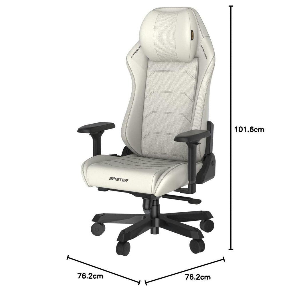 DXRacer Master XL Series Gaming Chair - White ColorWaves