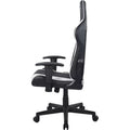 DXRacer P132 Prince Series Gaming Chair – Black/White ColorWaves
