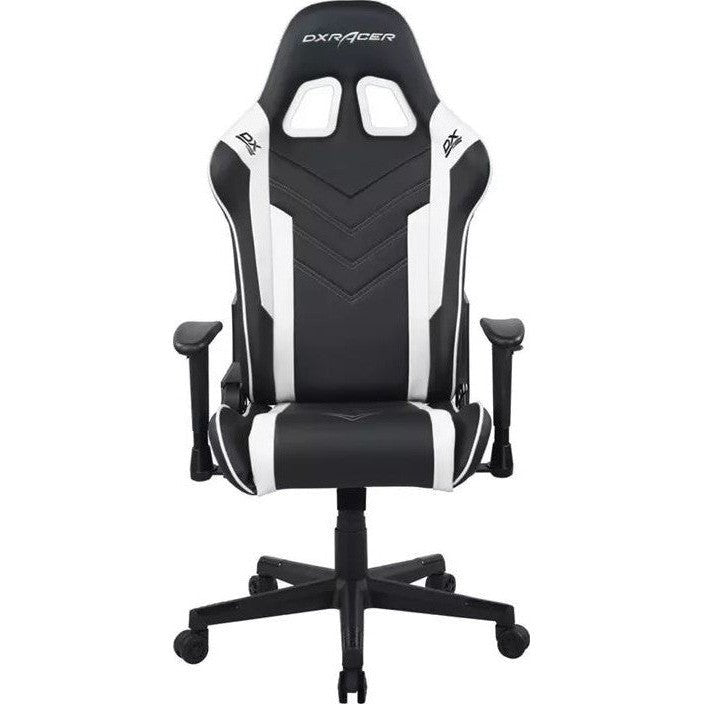 DXRacer P132 Prince Series Gaming Chair – Black/White ColorWaves