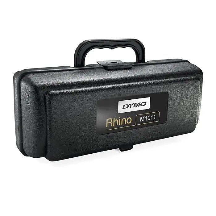 DYMO Rhino M1011 Industrial Embossing Label Maker Tool Kit with Aluminium & Stainless Steel Labels | Durable Carry Case | Ideal for DIY & Construction ColorWaves