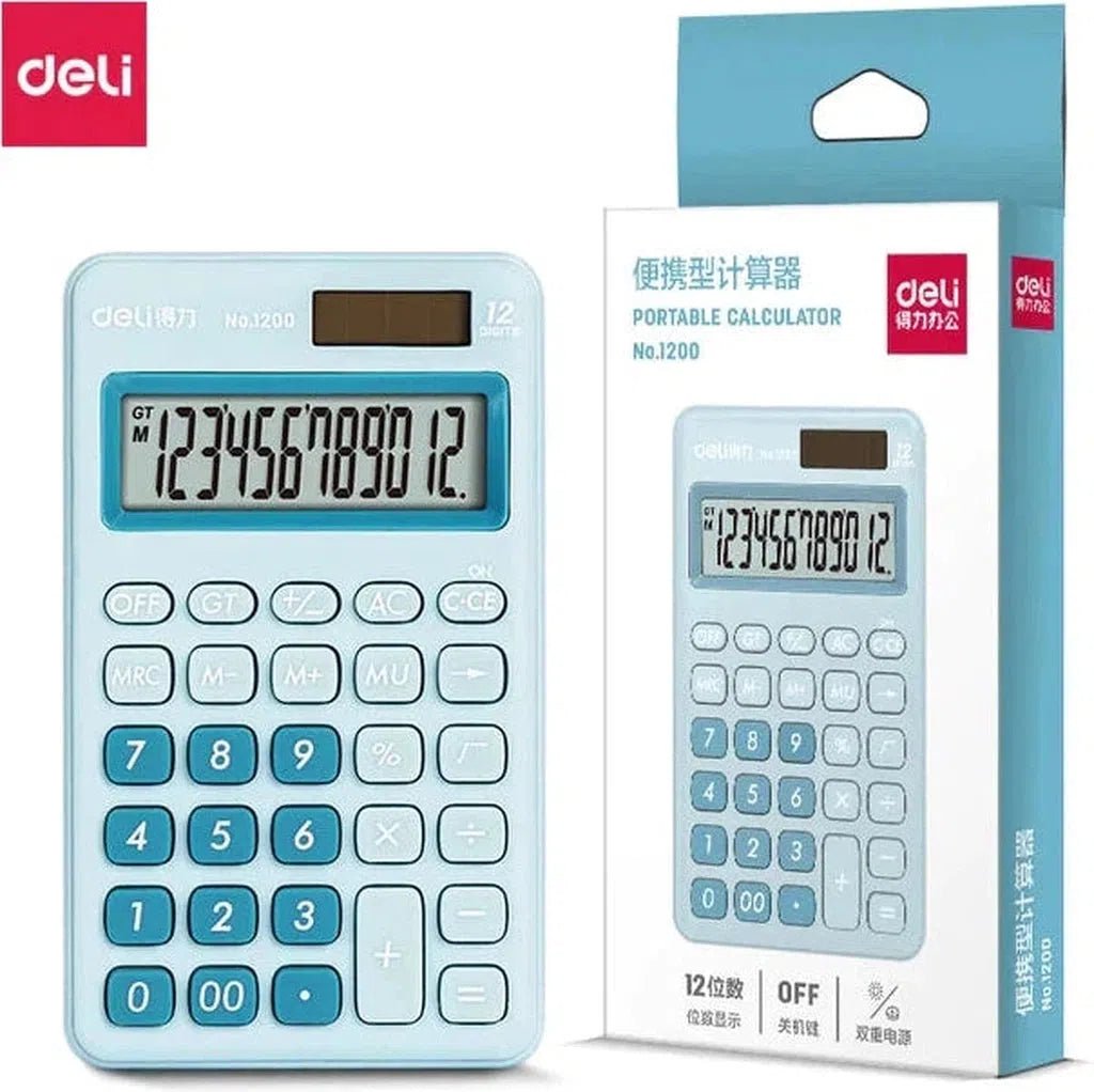 Deli Calculator 1200 ColorWaves