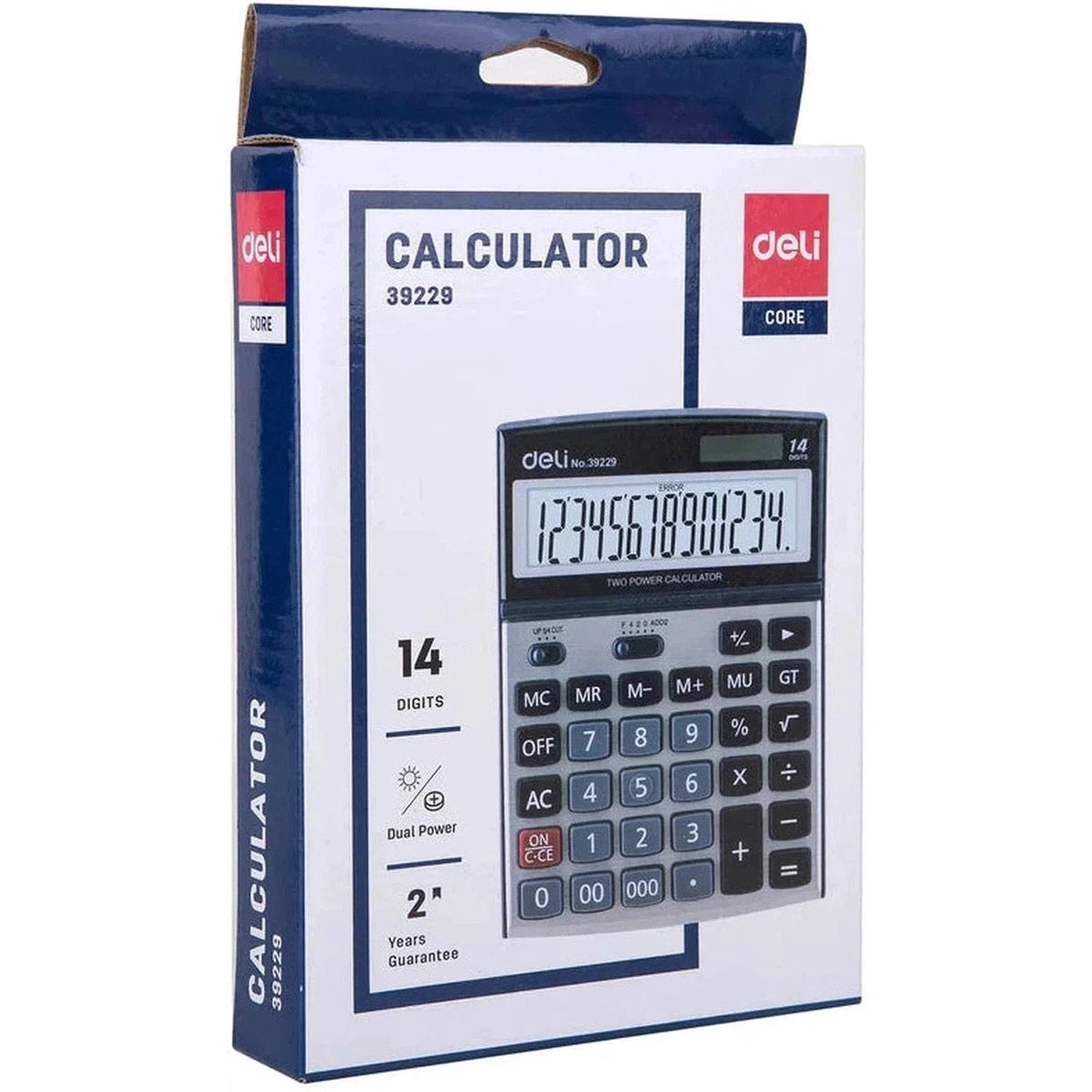 Deli Calculator 39229 ColorWaves