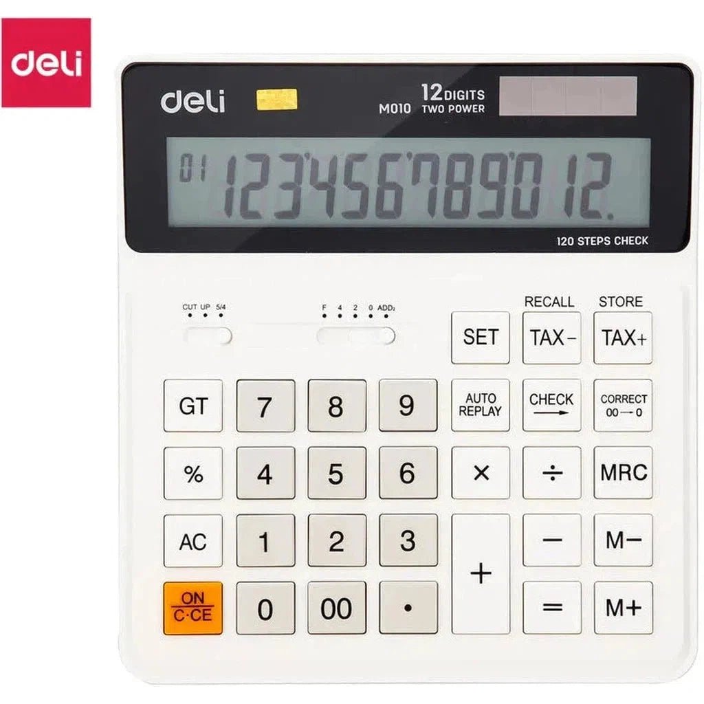 Deli Calculator M01010 ColorWaves