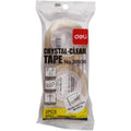 Deli Crystal Clear Tape Set 2 ColorWaves
