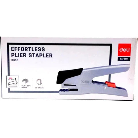 Deli Effortless Plier Stapler 0358 ColorWaves