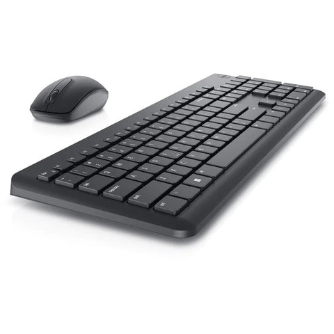 Dell KM3322W Wireless Keyboard and Mouse - 2.40GHz / Optical / 1000dpi / Wireless / Black / Arabic/English Keys - Keyboard & Mouse Combo Dell