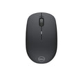 Dell WM126 Wireless Mouse, 1000DPI, 2.4 Ghz with USB Nano Receiver, Optical Tracking, 12-Months Battery Life, Plug and Play, Ambidextrous, Connect Up To 6 Compatible Devices With One Receiver - Black Dell