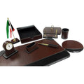 Desk Set Leather Exquisit Style 10 Pcs ColorWaves