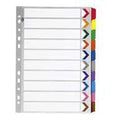 Divider 1To12 Without Number Colour ColorWaves