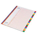 Divider 1To20 Without Number Colour ColorWaves