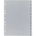 Divider January To December Grey ColorWaves
