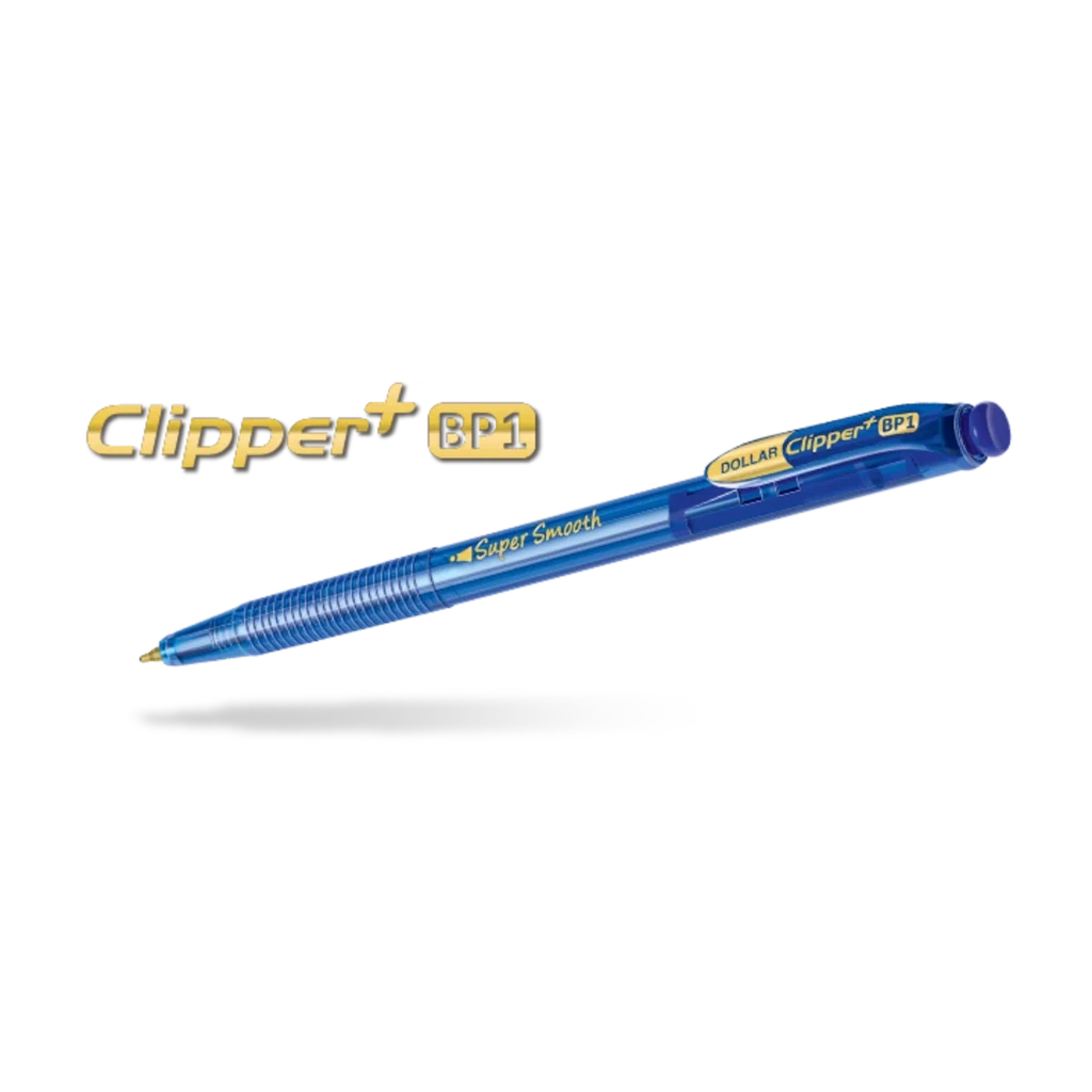 Dollar Clipper+ BP1 ball pen Pack of 10's Single Color ColorWaves