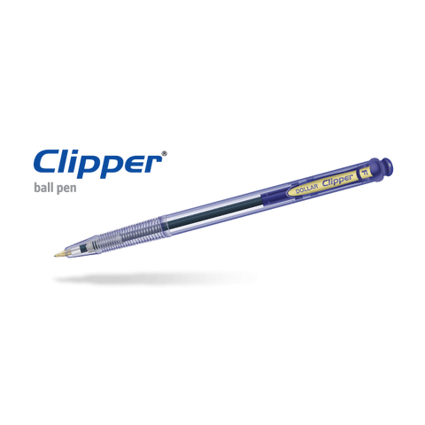 Dollar Clipper­ ball pen 0.8mm 10-Pack ColorWaves