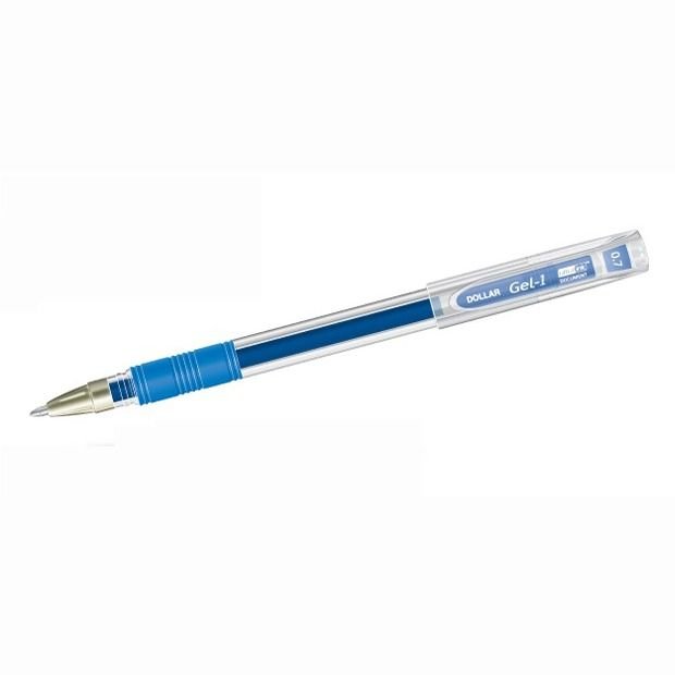 Dollar Gel-1 0.7mm Ink Roller ball Pen Pack of 12's-Ultra Ink Document Pen ColorWaves